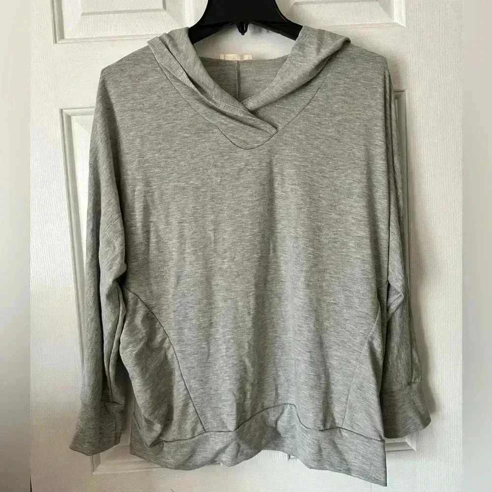 Comfy cozy athleisure grey hoodie
